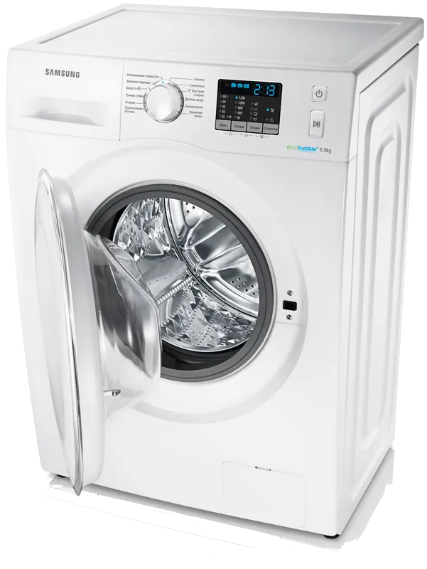Замена амортизаторов Samsung WF60F4E0W2W